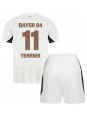 Bayer Leverkusen Martin Terrier #11 Replika Borta Kläder Barn 2024-25 Kortärmad (+ byxor)